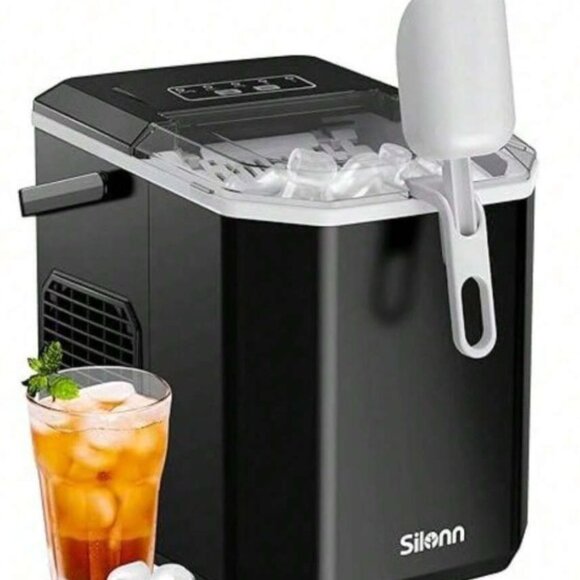 Best Ice Maker, 9 Cubes In 6 Mins, 26lbs Per Day - Picture 1 of 5